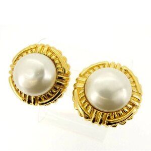 CHANEL Earring gold Women Authentic secondhand